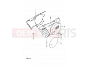 SUZUKI TS50ERKD X (1999) 48 - FRAME COVER (TS50ERKT)