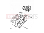 SUZUKI TS50ERKDB D (1983) 2 - CRANKCASE
