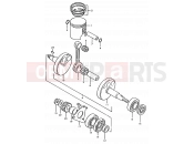 4 - CRANKSHAFT - Suzuki TS50ERPD T (1996)