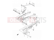 SUZUKI TS50XK E (1984) 38B - REAR SWINGING ARM (MODEL M/R E22)