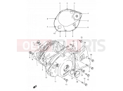 SUZUKI TU250X X (1999) 4 - CRANKCASE COVER
