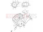 5 - CRANKCASE COVER - Suzuki VS800GL X (1999) Intruder