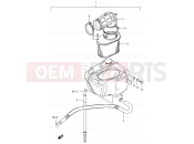 13 - AIR CLEANER (REAR) - Suzuki VS800GL X (1999) Intruder