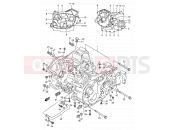 4 - CRANKCASE - Suzuki VX800 / VX800U M (1991)