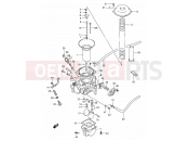 11 - CARBURETOR (REAR) - Suzuki VX800 / VX800U M (1991)