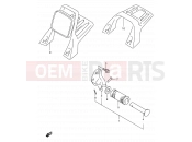 37 - STAND GRIP - CARRIER - Suzuki VX800 / VX800U P (1993)