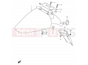 42 - FRONT FENDER - Suzuki VX800 / VX800U P (1993)