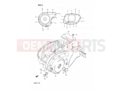 SUZUKI VX800 P (1993) 5 - CRANKCASE COVER