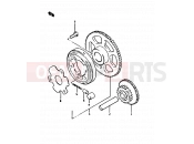 SUZUKI XN85 D (1983) (650) 8 - STARTER CLUTCH
