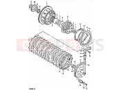 SUZUKI XN85 D (1983) (650) 19 - CLUTCH