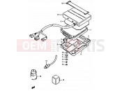 SUZUKI XN85 D (1983) (650) 27 - ELECTRONIC CONTROL