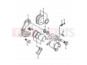 SUZUKI XN85 D (1983) (650) 60 - FRONT CALIPERS