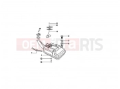 ape MP 601 Classic 2006-2013 FUEL TANK